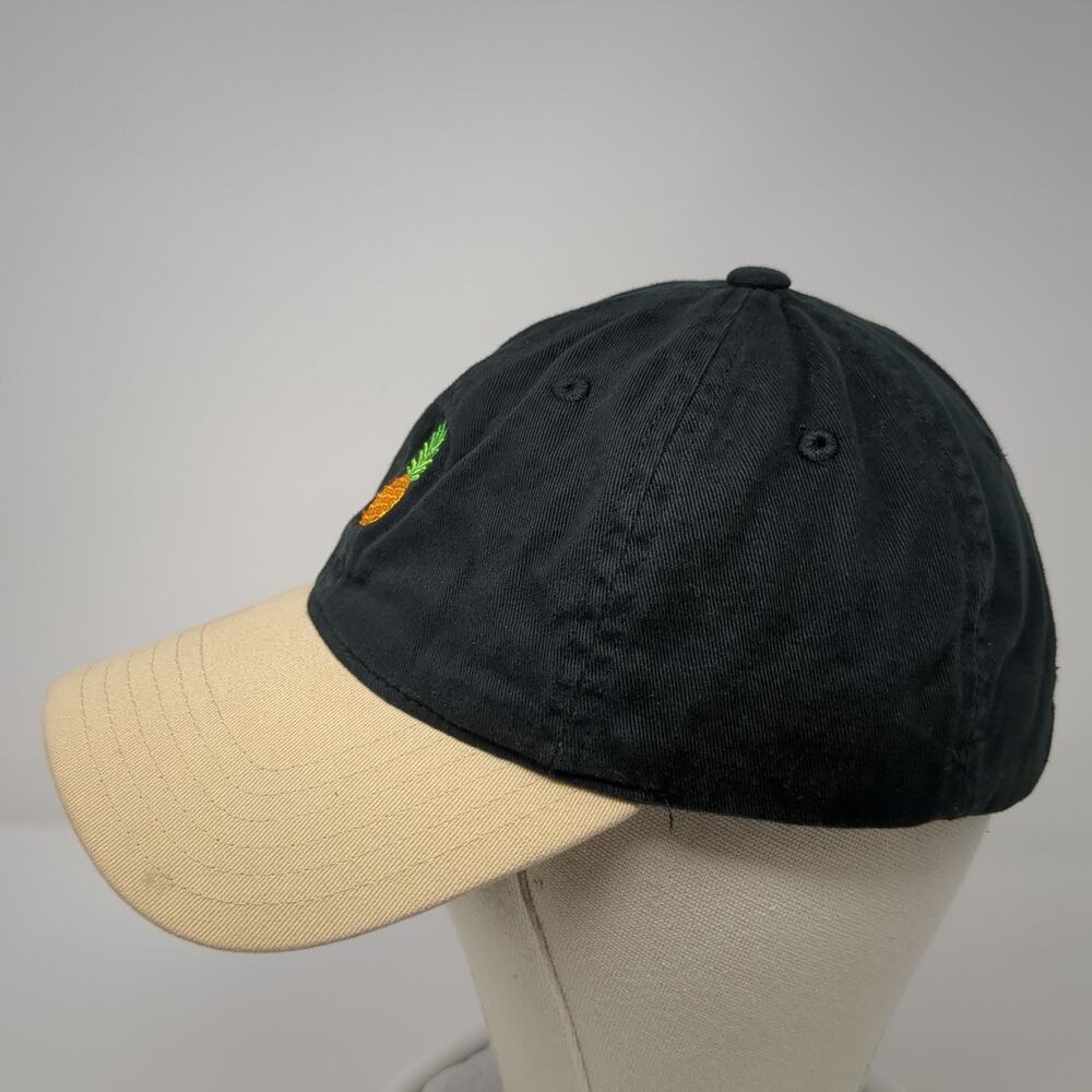 Pineapple Slideback Hat Black One Size Embroidere… - image 3